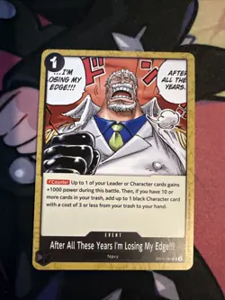 One Piece TCG A Fist Of Divine Speed After All These Years (097) - Image 1