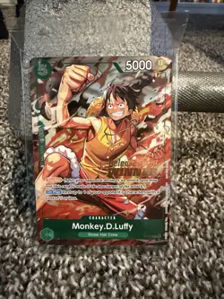 One Piece TCG Monkey.D.Luffy P-135 Winner Stamp OP16 Pre-Release Event Promo - Image 1