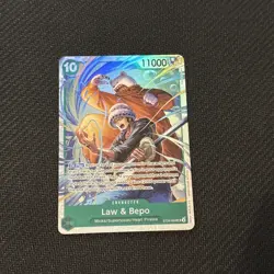One Piece TCG Law & Bepo ST24-004 SR Foil Starter Deck ST24 English - Image 1