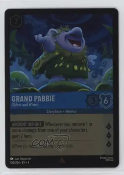 2025 Disney Lorcana - Fabled 9 Foil Grand Pabbie Oldest and Wisest #150 - Image 1