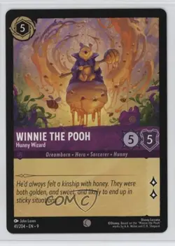 2025 Disney Lorcana Fabled 9 Winnie the Pooh - Hunny Wizard #41 - Image 1