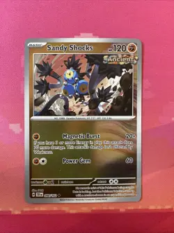 Pokemon Card Sandy Shocks Temporal Forces Reverse Holo 098/162 Near Mint - Image 1