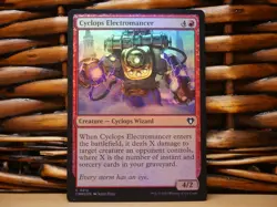 MTG Cyclops Electromancer 0212 FOIL | NM Near Mint | CMM | 2023 - Image 1