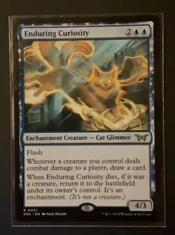 Enduring Curiosity - Duskmourn DSK - Magic MTG NM - Image 1