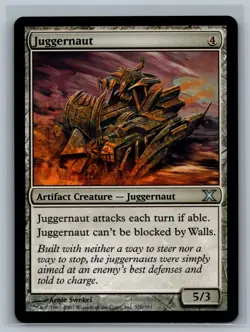 Magic The Gathering 10th Edition Juggernaut #328/383 MTG TCG CCG Tenth - Image 1
