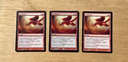 MTG Artillerize 3x Instant 79/175 Johann Bodin 2011 Red NM Non-Foil English - Image 1