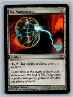 Magic The Gathering 10th Edition Icy Manipulator #326/383 MTG TCG CCG Tenth - Image 1