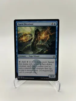 MTG 2015 Qarsi Deceiver - Creature, Naga Wizard Dragons of Tarkir 71/264 DTK Unc - Image 1