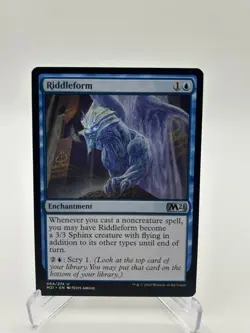 MTG 2021 Riddleform - Enchantment Core Set 2021 64/274 M21 Uncommon Blue - Image 1