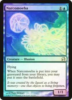 MTG - Narcomoeba - Foil - Modern Masters - Magic the Gathering - Image 1
