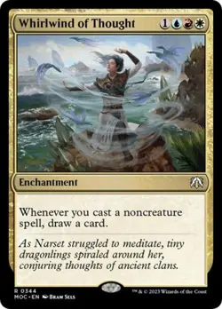 Whirlwind of Thought - Near Mint MTG Commander: March of the Machine - Image 1