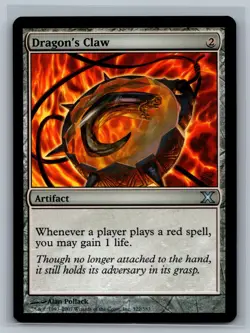 Magic The Gathering 10th Edition Dragon's Claw #322/383 MTG TCG CCG Tenth - Image 1