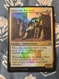 Reputable Merchant FOIL (217/471) Tarkir Dragonstorm MTG Magic the Gathering - Image 1