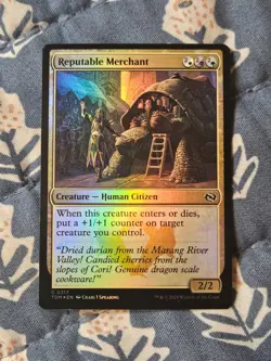 Reputable Merchant FOIL (217/471) Tarkir Dragonstorm MTG Magic the Gathering - Image 2