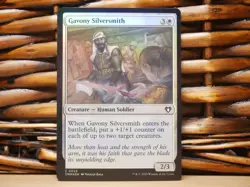 MTG Gavony Silversmith 0025 FOIL | NM Near Mint | CMM | 2023 - Image 1