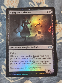 Vampire Scrivener FOIL (98/547) Streets of New Capenna MTG Magic - Image 3