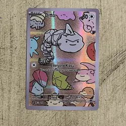 After Skool Hobby Ditto Onix 43 Series 2 Holo Pokemon Fan Art Genetic Mystery - Image 1