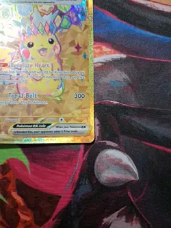 Pokemon Pikachu ex 247/191 Sv08 Surging Sparks Full Art Holo Hyper Rare English - Image 4