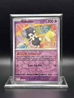 2025 Pokemon Surging Sparks - Indeedee Reverse Holo No. 93/191 - Image 1