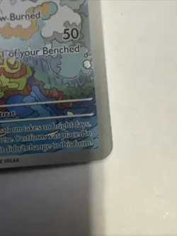 Pokemon TCG Castform 195/191 Surging Sparks Illustration Rare Near Mint - Image 3
