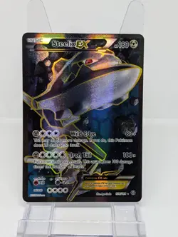 Pokemon Steelix EX Full Art Ultra Rare Holo 180 HP XY Steam Siege 108/114 NM - Image 1