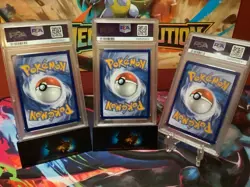 Pokemon 151 English Squirtle Blastoise Wartortle PSA 9 Set Sequential Certs - Image 2