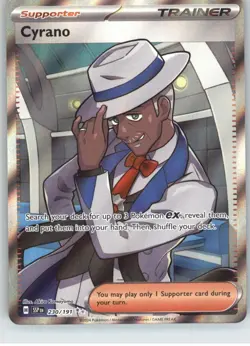 Cyrano 230/191 Ultra Rare Surging Sparks Pokemon Near Mint - Image 1