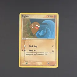 Pokemon TCG DIGLETT 50/100 EX Crystal Guardians Common - Image 1