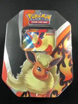 Pokemon Eevee Evolutions Flareon V Tin Sealed - Image 1