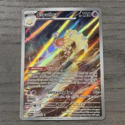 Espathra 197/182 SV04: Paradox Rift Illustration Rare IR Pokemon TCG Holo - Image 1
