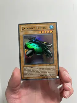 Yu-Gi-Oh Catapult Turtle MRD-075 Super Rare NM - Image 1