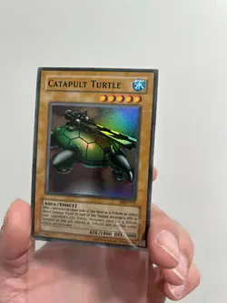 Yu-Gi-Oh Catapult Turtle MRD-075 Super Rare NM - Image 3