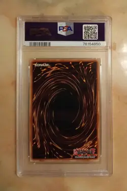 Yu-Gi-Oh 2007 Skreech PSA 10 GEM MINT GLAS-EN086 1st Edition Secret Rare BLEEDER - Image 2