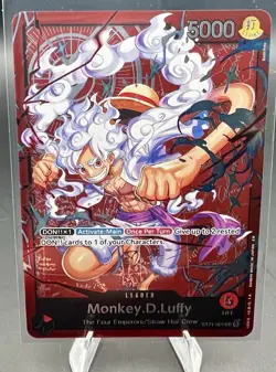 Monkey.D.Luffy ST21-001 Leader English Near Mint One Piece CCG - Image 1