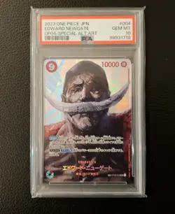 One Piece Edward Newgate SP OP04 PSA 10! 🔥 Japanese - Image 2