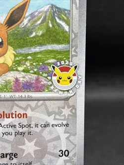 Eevee - (Pokemon Day 2025) (Reverse Cosmos Holo) 074/131 Miscellaneous Cards... - Image 3