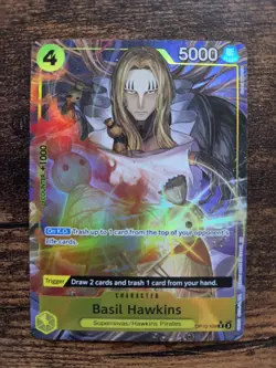 Basil Hawkins (OP10-109) Rare (Alternate Art) - (PRB-02) - One Piece NM/Mint - Image 1