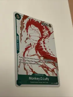 Monkey D. Luffy Uncommon (UC) OP07-033 3rd Anniversary Treasure Campaign Pack - Image 2