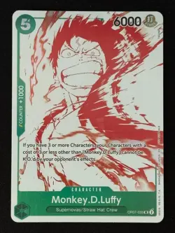 Monkey.D.Luffy (OP07-033) (3rd Anniversary Treasure Campaign Pack) - (OP-PR) - Image 1