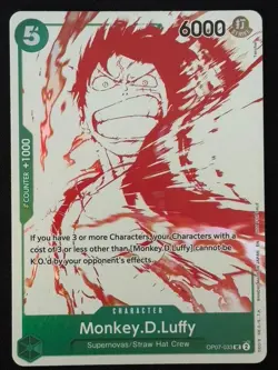 Monkey.D.Luffy (OP07-033) (3rd Anniversary Treasure Campaign Pack) - (OP-PR) - Image 3