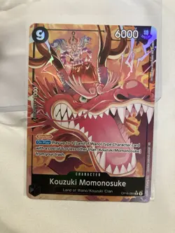 Kouzuki Momonosuke (085) (Alternate Art) OP16-085 The Time of Battle Foil - Image 1