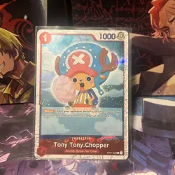 Tony Tony.Chopper Jolly Roger Foil ST01-006 C One Piece Premium Booster Best NM - Image 2