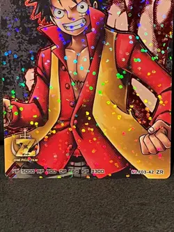 Out of print and rare! AR Carddass ONE PIECE F03-42 Monkey D. Luffy ZR - Image 4