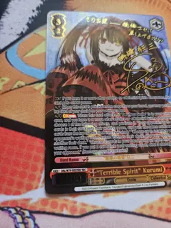 Weiss Schwarz Date A Live "Terrible Spirit" Kurumi DAL/W79-E053SEC SEC - Image 5