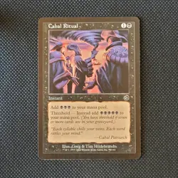 Wizards MTG Cabal Ritual Torment Regular Instant Common 51/143 English Black - Image 1