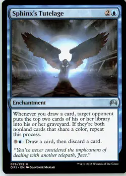 Sphinx's Tutelage 76 Uncommon Magic Origins Near Mint - Image 2