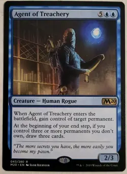 MTG Magic Agent of Treachery Core Set 2020 NM - Image 2