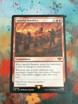 MTG The Lord of the Rings: Tales of Middle-Earth- Spiteful Banditry 149 Regular - Image 1