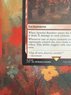 MTG The Lord of the Rings: Tales of Middle-Earth- Spiteful Banditry 149 Regular - Image 5