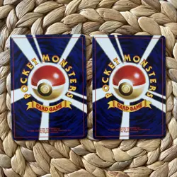 Slot Machine x2 Neo Genesis Banned Artwork Japanese Pokemon Card LP Old Back - Image 2